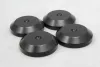 Turn -table 8pcs Ebony Wooden Spepikes Stand Base Pad Mat Mat Amplifier Audio HiFi Mounts 33x8mm