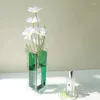 Wazony geometryczny kształt wazonu akrylowa kwiat doniczki dekoracji ozdoby ornamentu na imprezę wiosenną ślubną