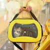Porteurs de chats espace transparent sac de chats respirant porteuse pour animaux de compagnie petit chien cage de voyage sac à main pour les accessoires pour chaton