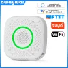 Detektor Tuya WiFi Gas LPG Leak Sensor Alarm Fire Security Detector App Control Smart Home Safety Leakage Sensor