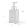 Distributore di sapone liquido da 450 ml di bottiglie in schiumogeni distributori portatili pompe shampoo bottiglie accessori da viaggio bagno