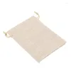Gift Wrap 120 Pcs Burlap Bags With Drawstring Bag Jewelry Pouches For Wedding And Party Favors DIY Craft