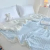 Le coperte addensano il velluto di agnello coperta inverno peluche calde peluche divano decorativo accogliente casual per soggiorno