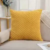 Pillow 30x50/45x45cm Thick Corduroy Cover Geometric Decorative For Sofa Livingroom Pillowcase Bedroom Decor