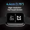 Guarda Realme Dizo Watch Pro Smart Watch GPS 1,75 pollici Highres Touch Screen Full SPO2 Monitoraggio cardiaco Monitora