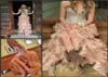 Hilo Pink 2016 Prom Prom Elbiseler Korse Korse Sevgiliye Elbiseler Seksi Yüksek Düşük Parti Partisi Elbiseler CrystalsrhinestonesBead4051947