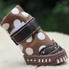 Vêtements de chien motif de points mignons de chaussures de chiot doux et confortable couleur bonbon colore non glissement seme animal grand course xs-xl