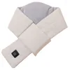 Tapetes aquecimento de inverno Lenço de lenço casual lavável USB recarregável colarinho colarinho anti -vazamento 3 temperatura ajustável para mulheres homens