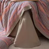 Ensembles de literie 2024 Coton Beauty Home Boucdroom Set Cover Lit Plat Douet pour adulte Edredom King Gift Grey Summer