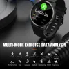 Regardez Senbono 2022 HD AMOLED SMART Watch Men Diy Dial 3ATM IMPHERPOR SMART Clock Sport Fitness Fitness Heart Cate Monitoring Smartwatch Femmes