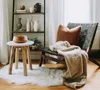 Almofado colorido capa de pelúcia para decoração de casa moderna - sofá macio e aconchegante travesseiro de estar para quarto de quarto carro 18