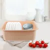 Kitchen Storage 1pc Cutlery Case Plastic Bowl Dish Chopstick Dustproof Box