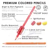 Карандаши Kalour Professional 72 Colors Oil Pencil Head Art Riging Книга Раскраска цветные карандаши масляные рисование эскиз искусство предметы принадлежности