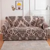 Sandalye Baskı Stretch Sofa Slipcovers Elastik Sarma Oturma Odası için Her Şey Dahil Kanepe Kapağı 1/2/3/4 Seater L ŞEKİL EVİ