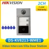 Campainhas hik videoebell wifi dskv8213wme1 estação de porta de intercomunicatória substitua dskv8202im controle de acesso
