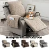 Pillow Waterproof Recliner Sofa Chair Cover Quilted Anti-wear Armchair Couch Pet Protector Mat