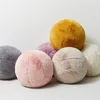 Oreiller les cheveux en forme de boule de couleur un canapé en peluche jet créatif pour canapé