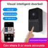 Doorbell Smart Home Video Intercom WIFI Infrared Night Vision Outdoor Home Security Alarm Camera 480P Monito Wireless button Doorbell