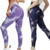 Tie Dye Dye Scrunch Butt Butt Leging Legging Push Up Workout Colls élastiques Booty High Waist Yoga Pantalons Gym Leggings