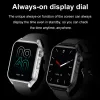 Watches 2022 New Bluetooth Call Smartwatch Women AMOLED HD -skärmen Visar alltid Time Custom Dial Smart Watch for Men Huawei Xiaomi