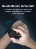 Per i braccialetti Xiaomi Redmi Note 10 Pro K40 Black Shark 4 Pocof3 Mix Fold Smart Watch Bluetooth Chiamata Bluetooth Telefono Smartwatch Heart Take Men Sports Watch