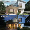 Window Stickers One-Way Mirror Glass Film Privacy Self Adhesive Residential Heat Control Glare Reduction Anti UV Tinting