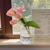 Vasos vasos vasos de vidro bolhas Insulte o estilo de flor Ornadores de cultivo hidropônico de residências de decoração mole decoração