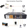 Sistema 1080p telecamera di sicurezza Sistema KIT AHD analogici 8/4Channel Registratore DVR 2/4/6/8pcs 1920*1080p 2MP Videocromo esterno interno