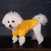 犬のアパレル冬の服ソリッドカラースポーツパーカースウェットシャツ小さな中程度の大きな犬のための温かいコート衣類猫の衣装