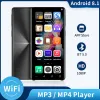 Players 4.0 "Lecteur MP3 WiFi Bluetooth IPS Tactile Screen MP4 Player Android 8.1 Hifi Sound Music Player avec haut-parleur EBOT Recorder FM