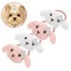 Dog Apparel 4pcs Puppy Hair Ties Lovely Hairties Pet Hairbands