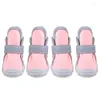 Hondenkleding laarzen anti-slip schoenen afneembare sluiting puppy pet antiskid winter warme skid proof sneakers