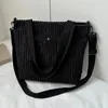 Bag Cord-Umhängetaschen für Frauen 2024 Fashion Freizeit im College-Stil Mehrfachschiff-Designer-Handtaschen Totes mit großer Kapazität