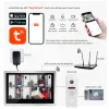 Campanelli 2023 Tuya DVR 1080p Smart Home Doorfell Video da 10 pollici Intercom per sistema di controllo Video WiFi Video