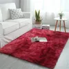 Carpets 150x240 cm plus grande taille Tie-Dye Art Carpet Soft Floor Chadow Mat Gradient Couleur de la zone du peluche