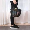 Bolsas de cosméticos de grande capacidade compõem a clara da bolsa de maquiagem de maquiagem de viagem Bolsa de kit de higiene pessoal homem