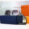 Designer LVSE Zonnebrillen Cyclus Luxury Sunglass Heren Domans Rijden Fashion Baseball Travel Festival Beach Sport Orange Square Polarise Sun Glasses