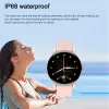 Relógios 2022 Novo KW52 Smart Watch Suporte a freqüência cardíaca Monitor de sono Rastreando previsão do tempo Gaming de entretenimento Smartwatch para mulheres