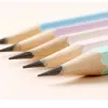 Crayons 80 pcs crayon en bois naturel avec effacer HB Black Lead Office School Wood Write Writing Crayon Pinellerie