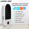 Intercom Video Intercom Access Control System Tuya SmartLife App WiFi Door Camera Intercom för Home Door Remotely Control 125kHz RFID