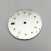 Kits 29.8 mm de calendario único Dial de buceo Dial luminoso verde para el movimiento NH35/NH36 para la caja de vigilancia enlatada