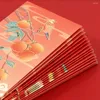 Geschenkverpackung 20pcs Stempeln des Frühlingsfestivals Red Envelope Chinesische Stil Traditioneller passender Muster Tasche