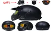 Dernier casque de moto Voss rétro capacetespu cuir ouvert Face Open 34 Hopper Bicycle Casque Dot JET1607579