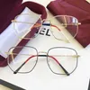 2024 Top Designers Designer de luxe masculin des lunettes de soleil pour femmes Ni Ni Le même modèle peut être jumelé avec Myopia Femme Square Anti Blue Light Lens Male