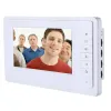 Дверные звонки Video Door Intercom 7''Inch Wired Video Door Pone Visual Video Intercom System System Door Door Camera Sat для домашней безопасности