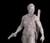 Printer 1/24 75mm 1/18 100mm Game Roleplay Shooting Girl 3d Print Resin Model Figure Rw070