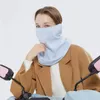 Tappi ciclistici inverno maschera la sciarpa di bandana termica per donna maschera rosa viola a orecchio aroroso tubo di buff