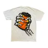 Y2K American High Street Retro Fashion Oversized T -shirt Men Skull Alphabet Print Harajuku Goth Style Loose Shirt 240327