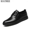 Casual Shoes Leather Men Fashion Mens Erkek Ayakkabi Sapato Masculino Calzado Hombre