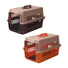 Dog Carrier Cats Pet Travel Drahate и Rander Box для кроликов езды на велосипеде, походы на открытое открытие в помещении.